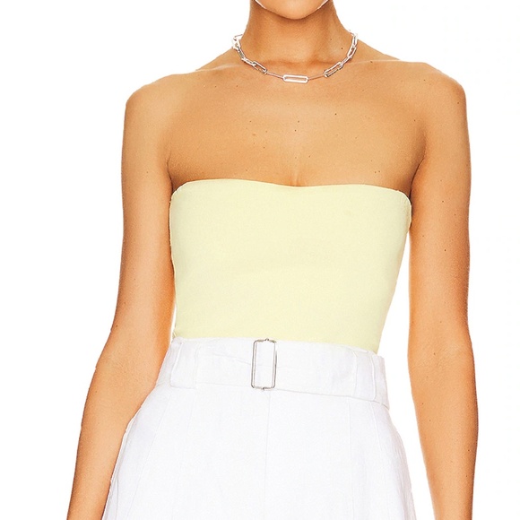 A.L.C. Dean Top in Citrine Yellow Size Small - Picture 1 of 5